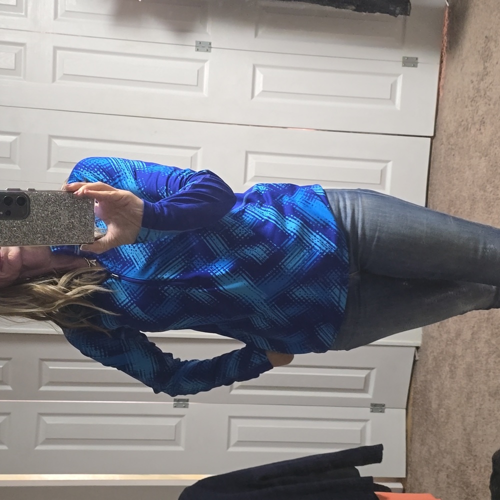 Athleta quarter zip sz s